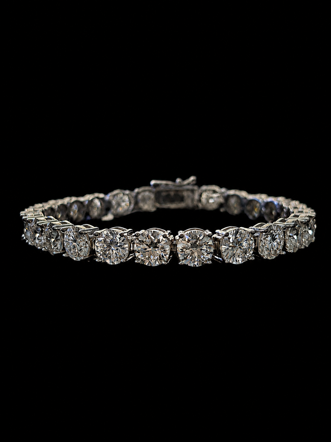 Avenor Silver Tennis Bracelet 6.5mm