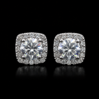 Avenor Square Cluster Earring 6.5mm