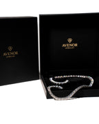 Avenor Silver Tennis Necklace 6.5mm