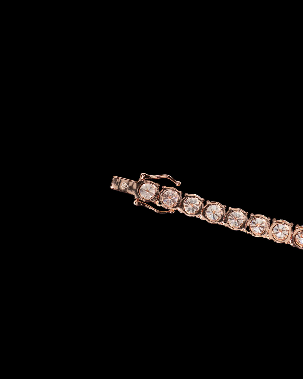 Avenor Rose Gold Tennis Bracelet 6.5mm